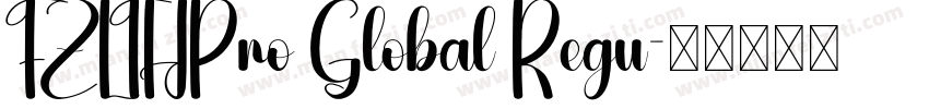 FZLTHPro Global Regu字体转换